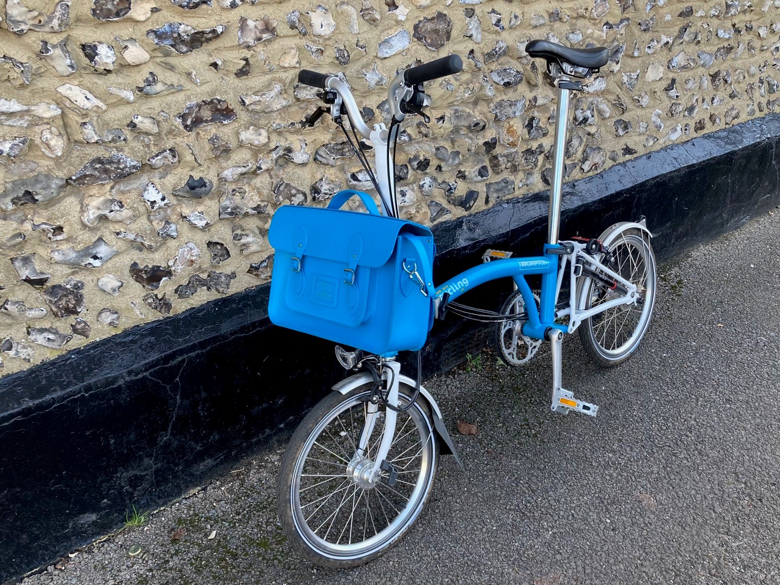 Brompton store navy blue